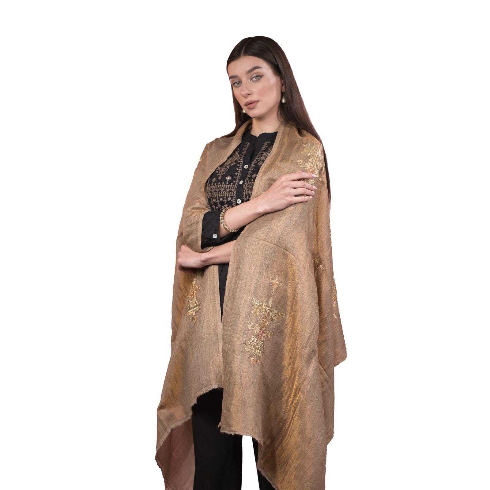 Tree Moonlight Reversible Stole