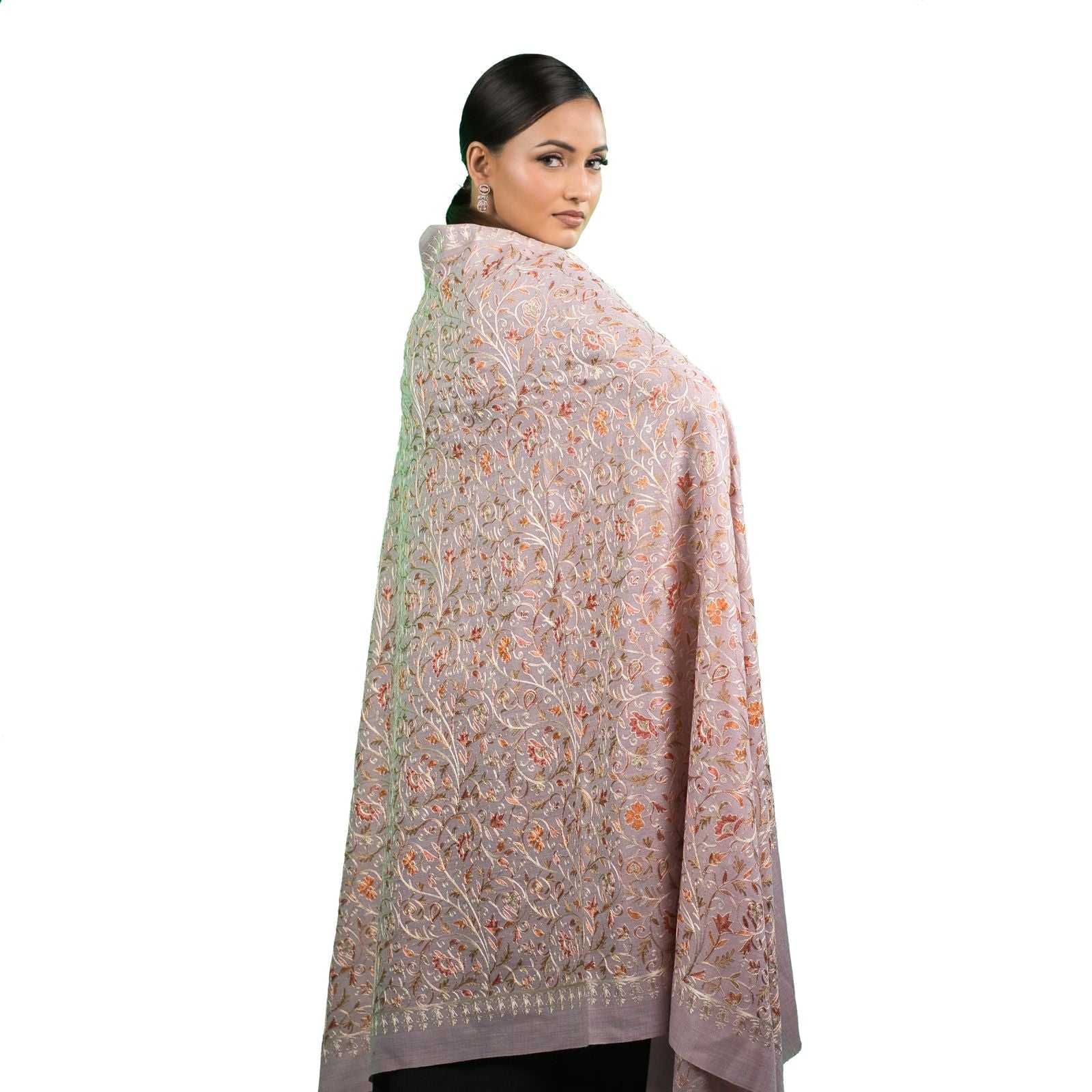 Soft Rose Petal Pashmina