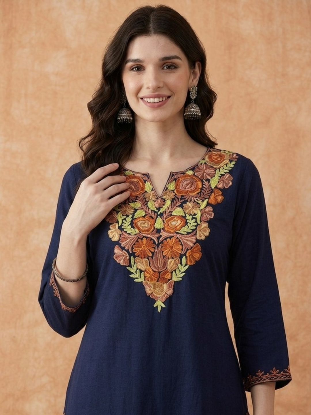 Royal Blue Kurti for Women