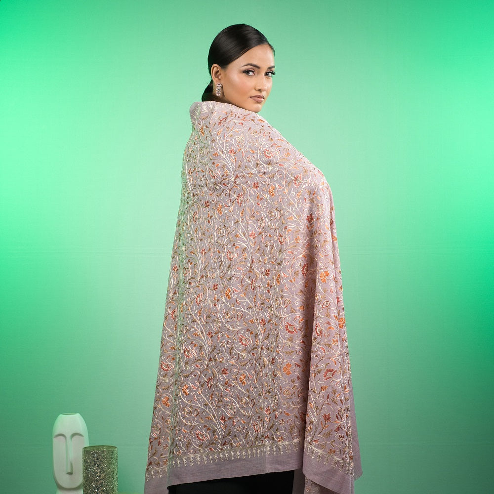 Soft Rose Petal Pashmina