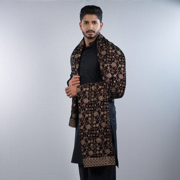 Unisex Nocturne Empress Velvet Shawl